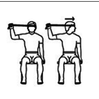 Resistive cervical rotation exercises. | Download Scientific Diagram