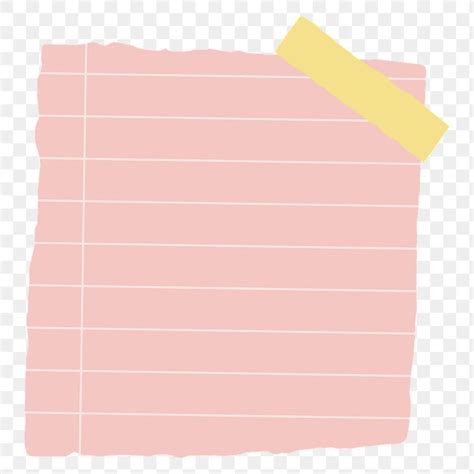 Pink square paper note social ads template transparent png | free image ...