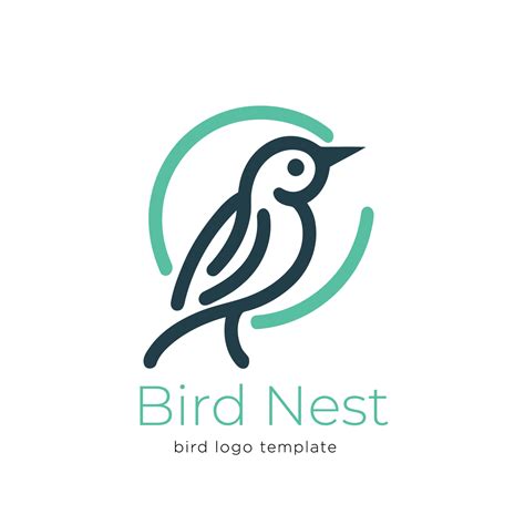 Bird company logo design template. Bird logo icon. Bird vector icon. 21121222 Vector Art at Vecteezy