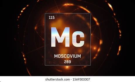 3d Illustration Moscovium Element 115 Periodic Stock Illustration 1569303307 | Shutterstock