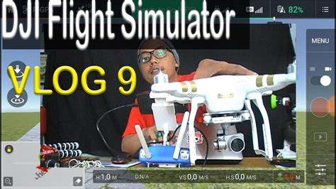 DJI PHANTOM FLIGHT SIMULATOR - Latihan dengan aplikasi DJI - YouTube