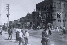 Bustling downtown Yankton, circa 1903. The Fantles department store is ...