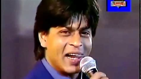 Shah Rukh Khan wins FilmFare 1998 Best Actor Award for Dil to Pagal Hai - YouTube