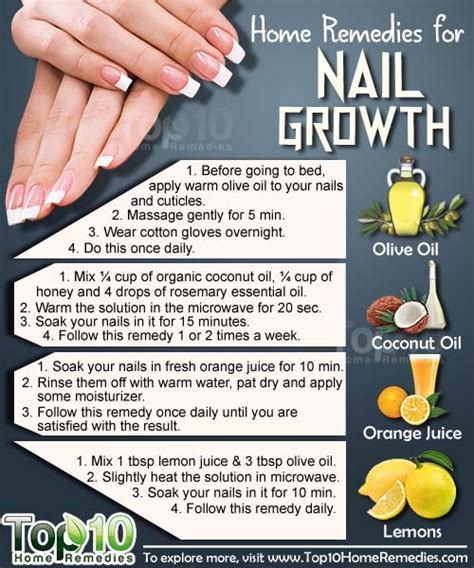 Home Remedies for Nail Growth | Top 10 Home Remedies