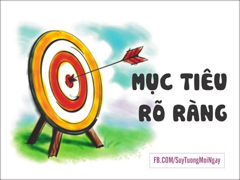 MỤC TIÊU RÕ RÀNG | SUY TƯỞNG MỖI NGÀY