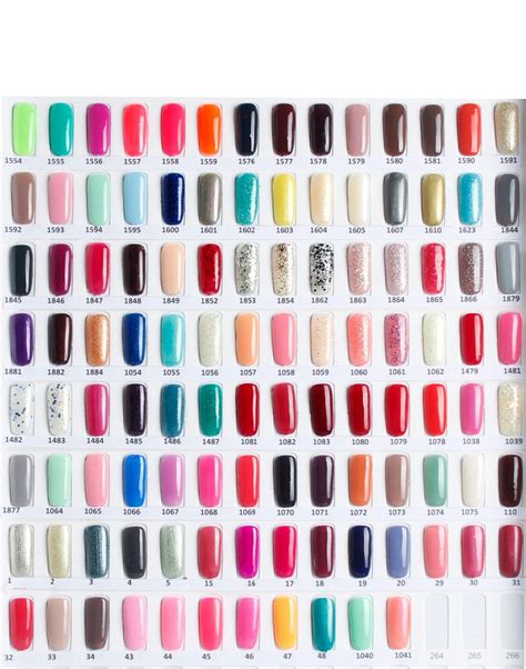 The Best Opi Gel Nail Colors Chart - Home, Family, Style and Art Ideas