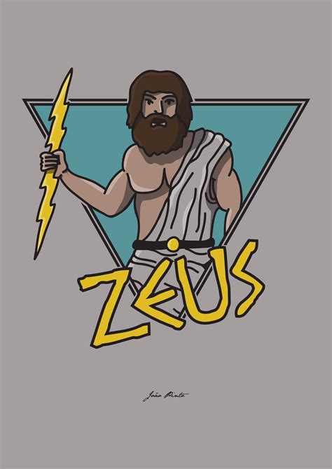 #Zeus #God #Art #Illustration #GraphicDesign Zeus, Myths, Illustrator ...