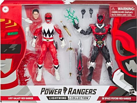 Best Buy: Power Rangers Lightning Collection In Space Psycho Red Ranger and Lost Galaxy Red ...