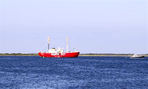 Nantucket Lightship in harbor