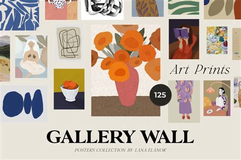 Gallery Wall Art Prints Posters Collection - Design Cuts