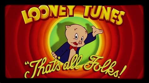 NEW Porky Pig Says That's All Folks With His Original Voice - YouTube