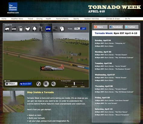 The Weather Channel : Into the Tornado | Ad Age