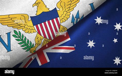 Australian united states flag hi-res stock photography and images - Alamy