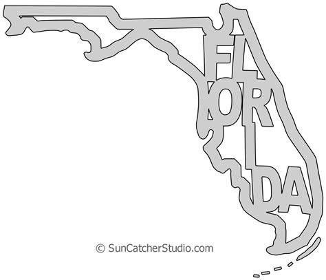 Florida Outline Vector at Vectorified.com | Collection of Florida ...