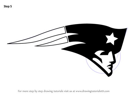 Learn How to Draw New England Patriots Logo (NFL) Step by Step ...