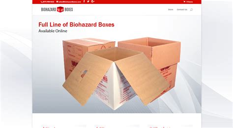 Website Portfolio Biohazard Boxes Soul Web Design Software Development Company