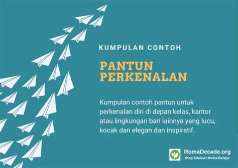 21+ Contoh Pantun Perkenalan : Nama Diri dan Jawabannya