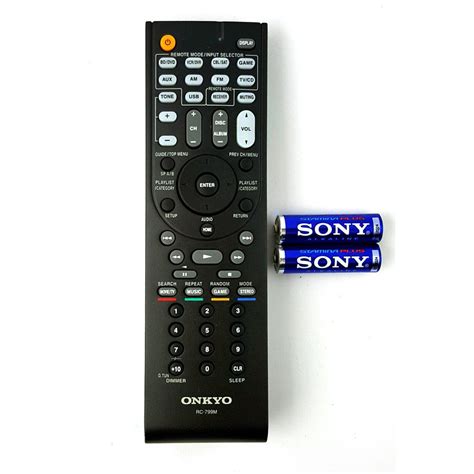 OEM Genuine Onkyo TX-SR313 TX-SR309 Remote Control RC-799M - Walmart.com - Walmart.com