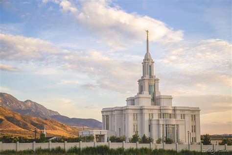 Payson Temple Photograph by Dakota Corbin - Fine Art America