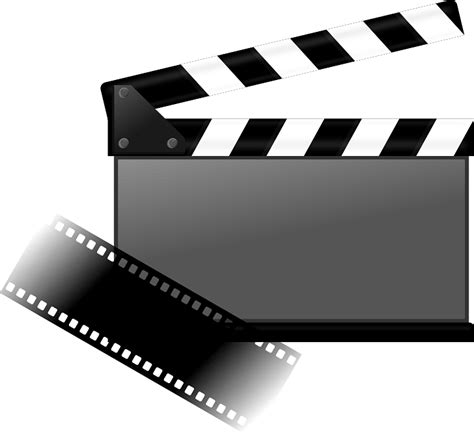 Clapperboard and Movie Strip transparent PNG - StickPNG