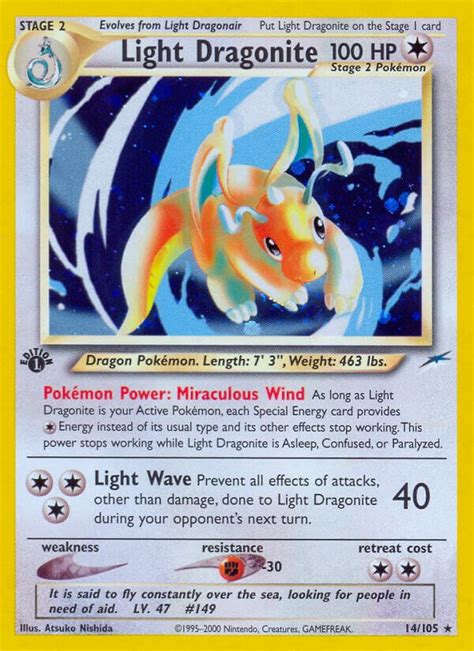 Light Pokemon Cards