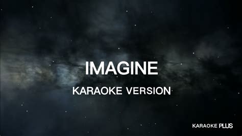 IMAGINE KARAOKE -1 @Karaokeku_plus - YouTube