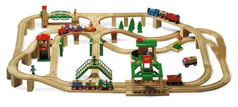 Brio Train Raised 4-way Layout - Estimated Track... STRAIGHTS: 3-4", 3-6", 2-8", CURVES: 12-3.5 ...