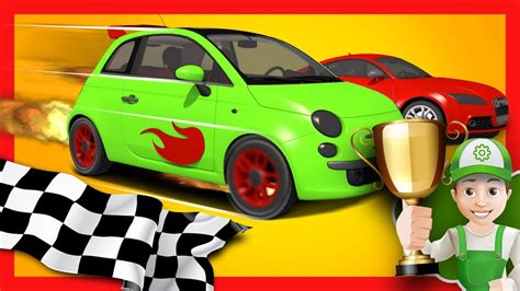 Race Car Cartoons For Kids