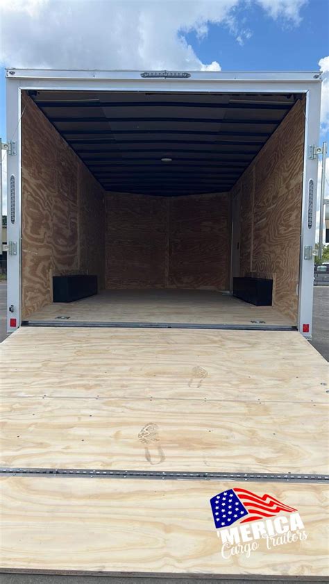 Enclosed Cargo Trailer: 8.5X16 Tandem Axle | Douglas, GA