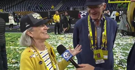 INTERVIEW: Jack & Jackie Harbaugh share excitement in national championship