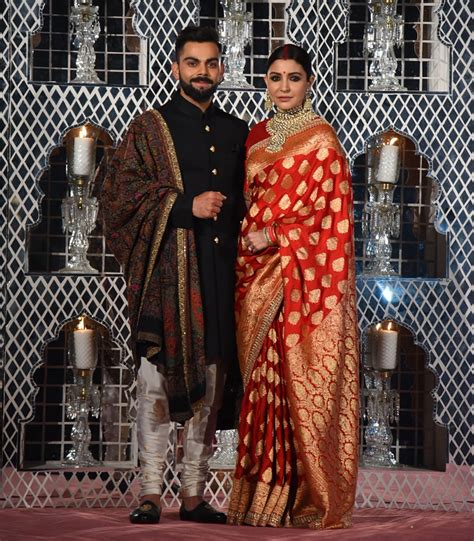 Virat Kohli-Anushka Sharma Delhi Reception: The Duo Look Like A Royal ...