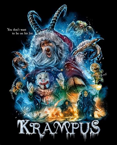Krampus | Christmas horror, Krampus movie, Horror artwork