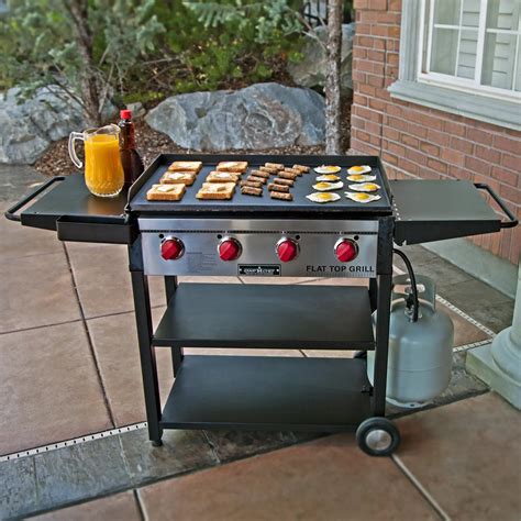 Camp Chef 600 Square Inch Outdoor Propane Gas Flat Top Grill and Griddle 600 33246212630 | eBay