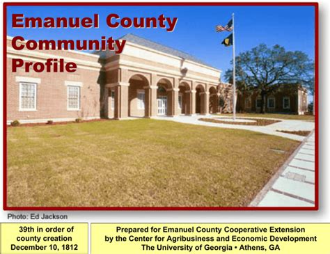 Emanuel County Community Profile