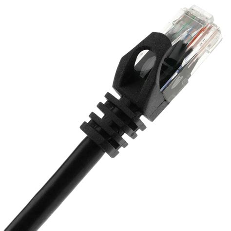 Network cable ethernet LAN UTP RJ45 Cat.6a black 3 meter - Cablematic