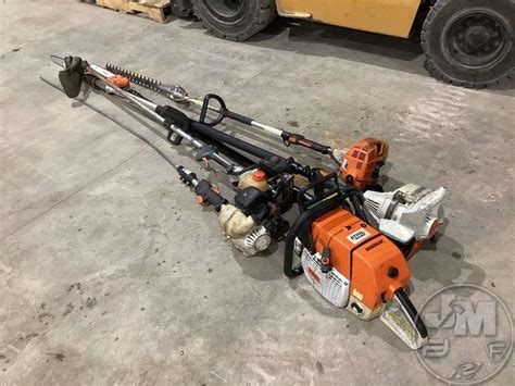 STIHL HL75K HEDGE TRIMMER, STIHL HT103 POLE SAW, STIHL HT101 - Jeff Martin Auctioneers, Inc.