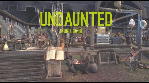 Undaunted Grind Guide by Alcast - Elder Scrolls Online ESO - YouTube