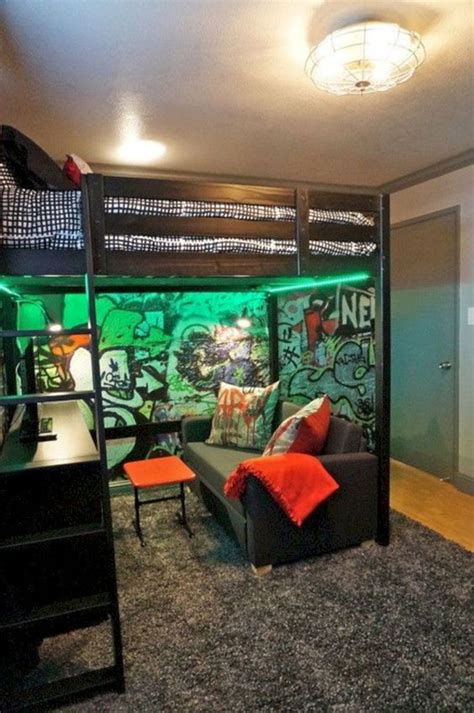 25 Cool Lighting Decor Ideas For Teen Boys Room | HomeMydesign