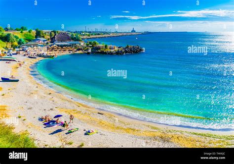 Bay of Fishermen, Agigea, Black Sea Coast, Romania Stock Photo - Alamy