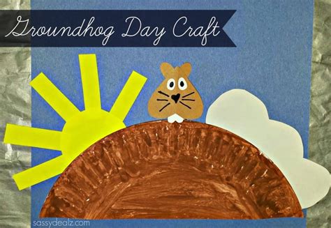 13 Cute Groundhog Day Crafts For Kids - SoCal Field Trips