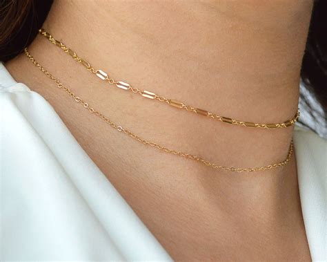 Gold Collar Necklace