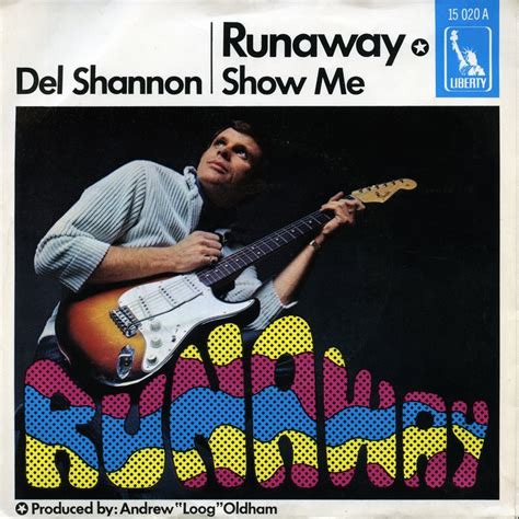 Del Shannon - Runaway 1967 (Germany) Lps, Del Shannon Runaway, Classic Album Covers, Vinyl ...