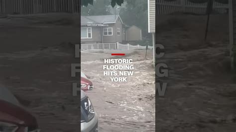 Historic flooding hits New York - The New Sentiment