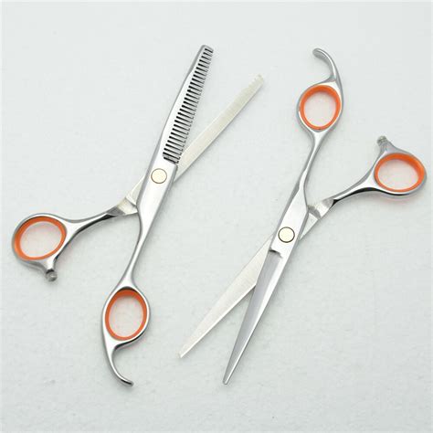 5.5'' 16cm Customized Logo Professional Human Hair Scissors Salon Hairdressing Scissors Cutting ...