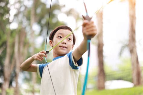 130+ Kids Compound Bow Stock Photos, Pictures & Royalty-Free Images ...