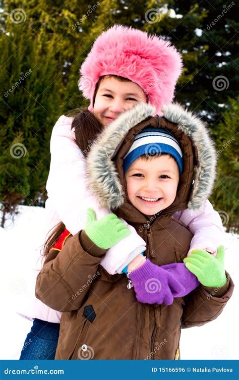 Smiling Children in the Park Stock Photo - Image of happiness, family ...