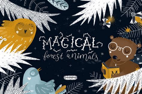 Magical Forest Animals - Design Cuts