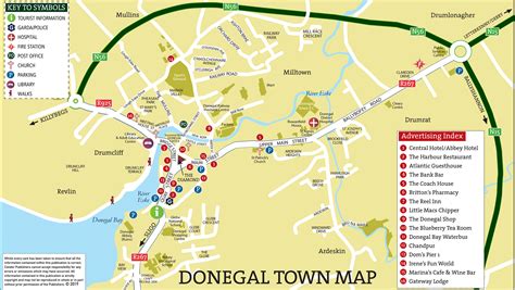 Donegal Town Map - Town Maps