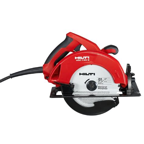 Hilti WSC 7.25-S 15 Amp 7-1/4 in. Circular Saw-427728 - The Home Depot