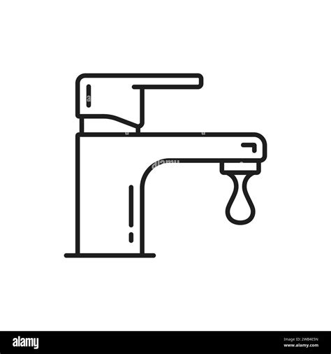 Broken tap Stock Vector Images - Alamy